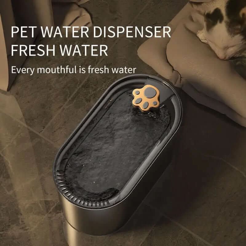 Fontaine à Eau Automatique 3L pour Chats et Chiens Les Visionnaires
