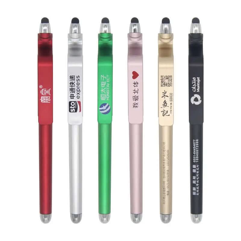 Stylet multifonction avec support pour téléphone et stylo à bille Les Visionnaires