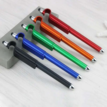Stylet multifonction avec support pour téléphone et stylo à bille Les Visionnaires