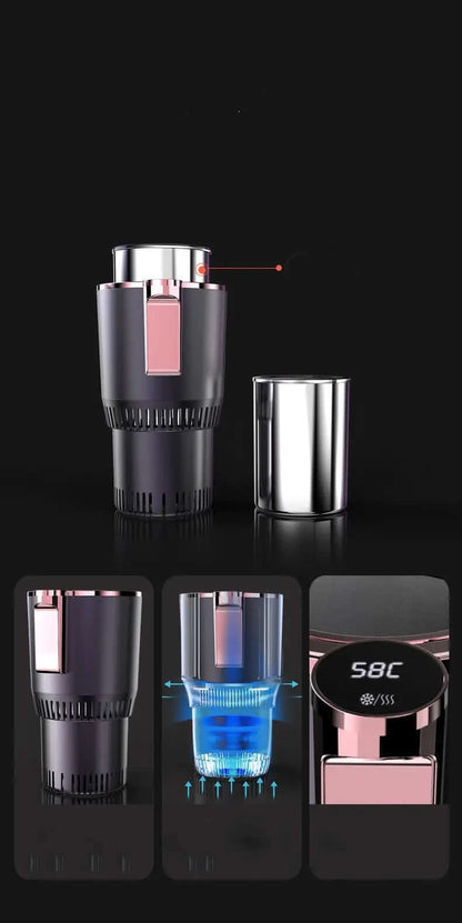 Chauffe-tasse et refroidisseur intelligent 2-en-1 Les Visionnaires
