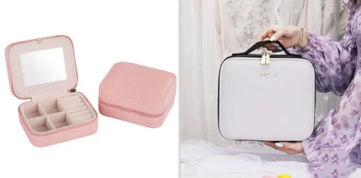 Trousse de maquillage intelligente à LED avec miroir Les Visionnaires