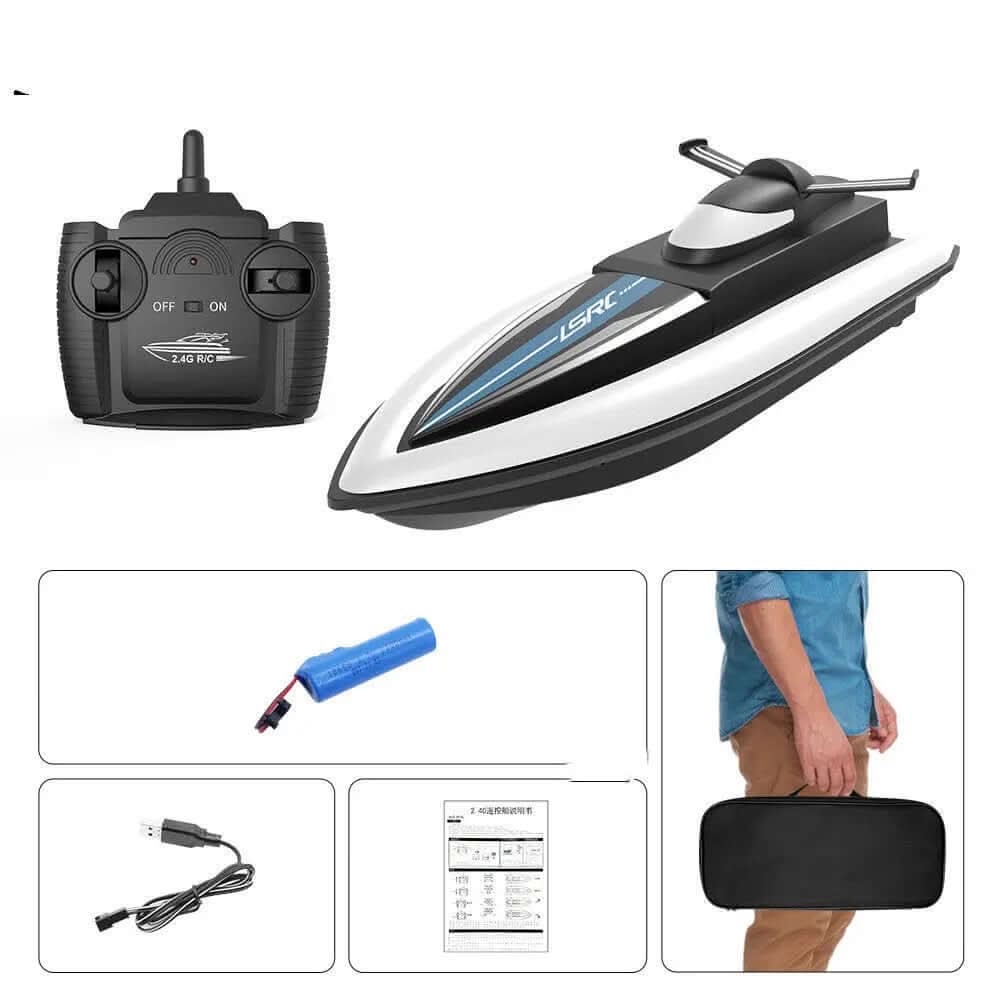 bateau télécommandé haute vitesse Les Visionnaires