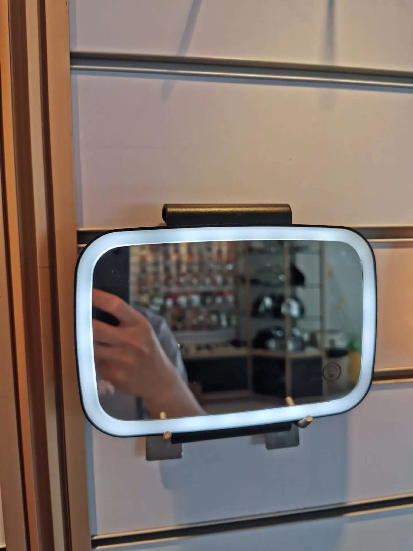 Miroir de maquillage LED pour voiture Les Visionnaires