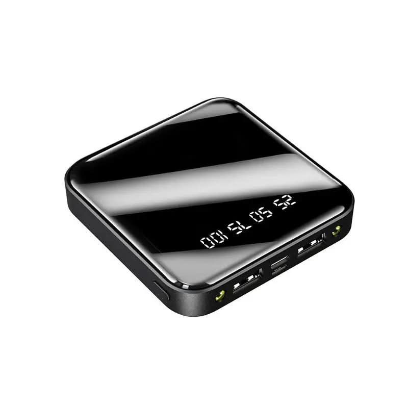 Mini Power Bank 20 000 mAh, portable, avec miroir et affichage numérique Les Visionnaires