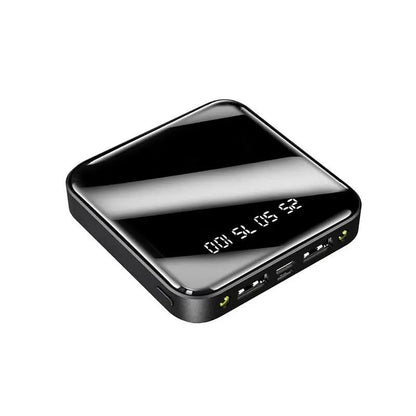 Mini Power Bank 20 000 mAh, portable, avec miroir et affichage numérique Les Visionnaires