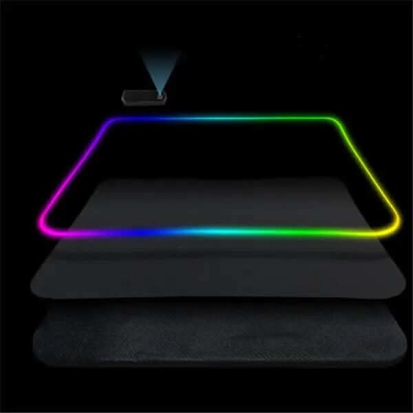 Tapis lumineux pour ordinateur, souris et clavier Les Visionnaires