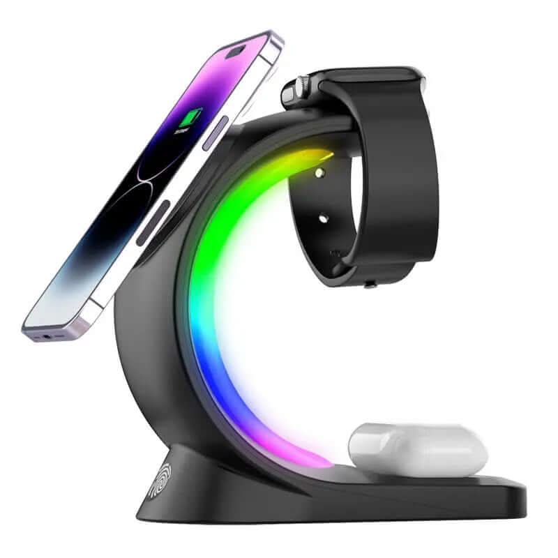 4 In 1 Magnetic Wireless Charger Les Visionnaires