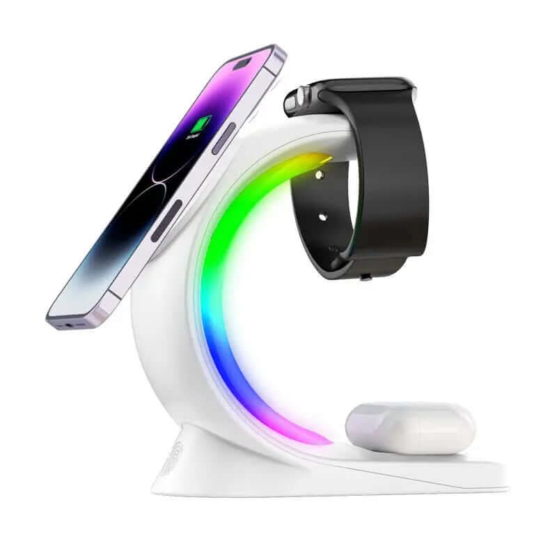 4 In 1 Magnetic Wireless Charger Les Visionnaires