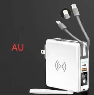 Batterie externe Super QI à charge rapide PD20W Les Visionnaires