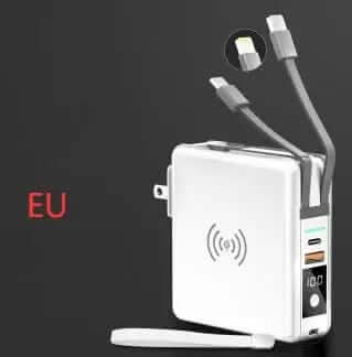 Batterie externe Super QI à charge rapide PD20W Les Visionnaires