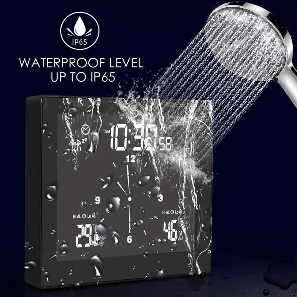 Horloge Murale LCD, numérique, étanche Les Visionnaires