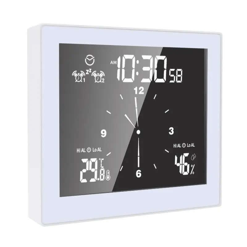 Horloge Murale LCD, numérique, étanche Les Visionnaires