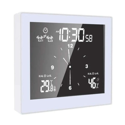Horloge Murale LCD, numérique, étanche Les Visionnaires