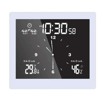 Horloge Murale LCD, numérique, étanche Les Visionnaires