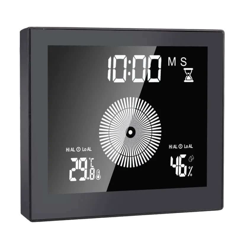 Horloge Murale LCD, numérique, étanche Les Visionnaires