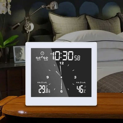 Horloge Murale LCD, numérique, étanche Les Visionnaires