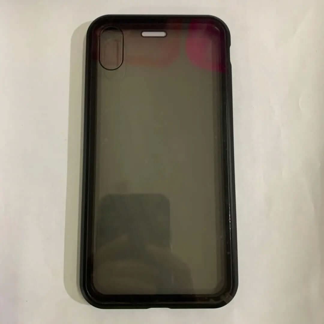 Coque de téléphone anti-espion magnétique avec verre de confidentialité Les Visionnaires