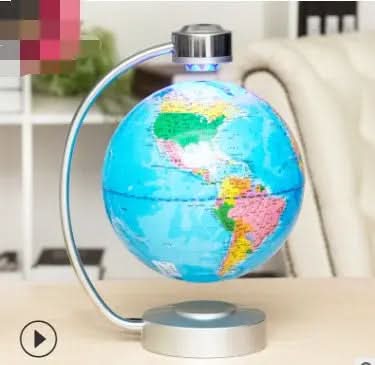 Globe de 8 pouces à suspension magnétique Les Visionnaires