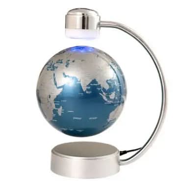 Globe de 8 pouces à suspension magnétique Les Visionnaires