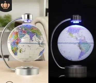 Globe de 8 pouces à suspension magnétique Les Visionnaires