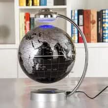 Globe de 8 pouces à suspension magnétique Les Visionnaires