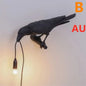 Applique murale créative en résine représentant un oiseau porte-bonheur Les Visionnaires