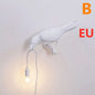 Applique murale créative en résine représentant un oiseau porte-bonheur Les Visionnaires