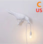 Applique murale créative en résine représentant un oiseau porte-bonheur Les Visionnaires
