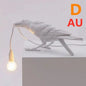 Applique murale créative en résine représentant un oiseau porte-bonheur Les Visionnaires
