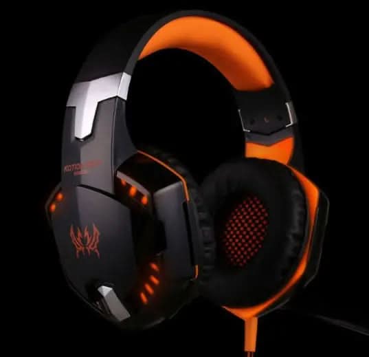 Casque de jeu filaire avec son surround, basses profondes, stéréo, écouteurs avec microphone Les Visionnaires