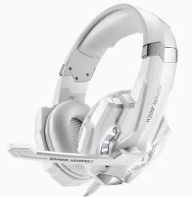 Casque de jeu filaire avec son surround, basses profondes, stéréo, écouteurs avec microphone Les Visionnaires