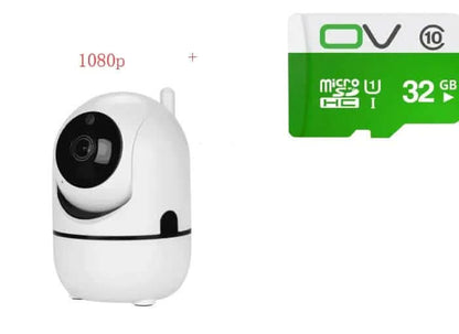 Caméra IP Sans Fil 1080P – Sécurité Intelligente et Suivi Automatique Les Visionnaires