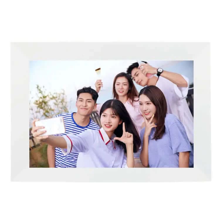 Cadre photo numérique intelligent avec écran tactile et WiFi Les Visionnaires