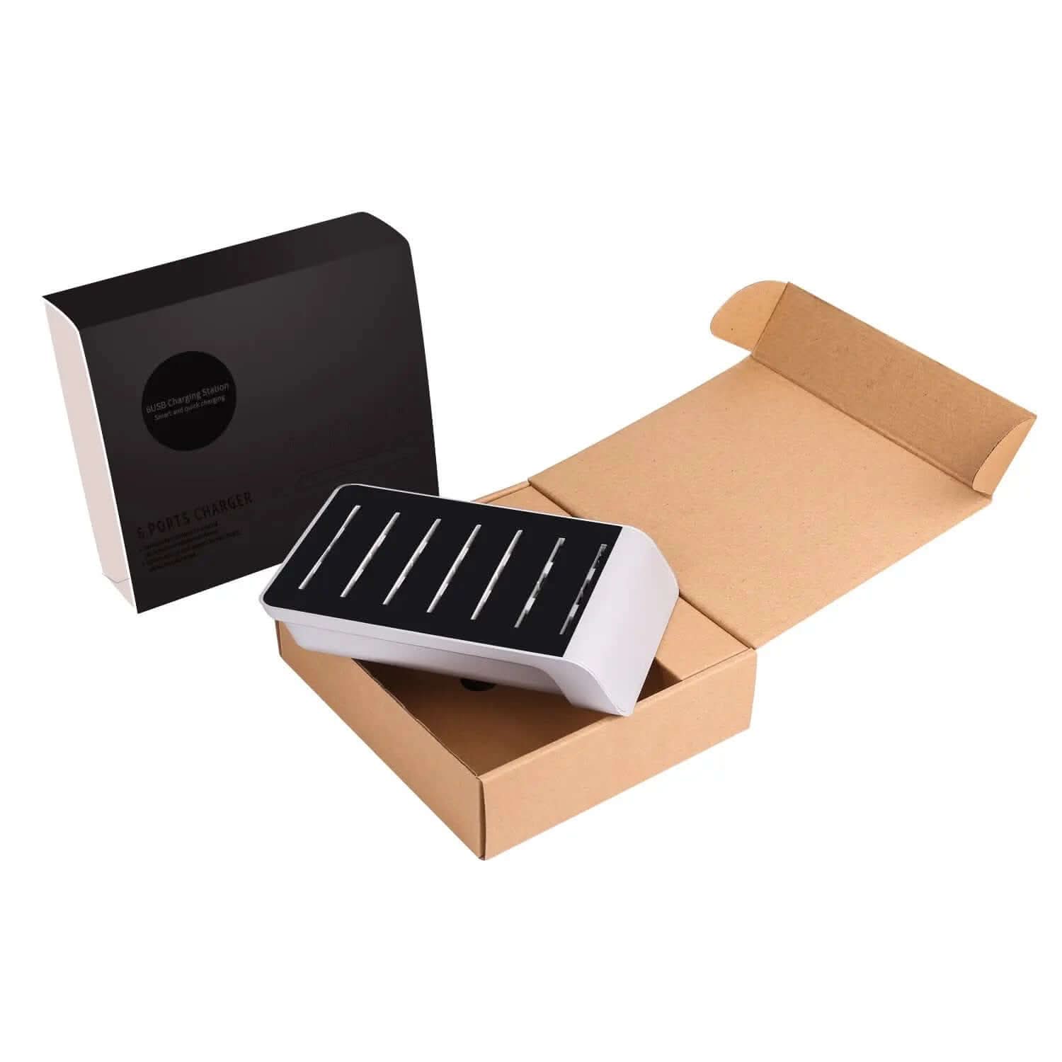 Support de chargement USB à six ports pour téléphone portable Les Visionnaires