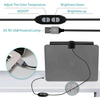 Barre lumineuse LED pour écran d'ordinateur Les Visionnaires
