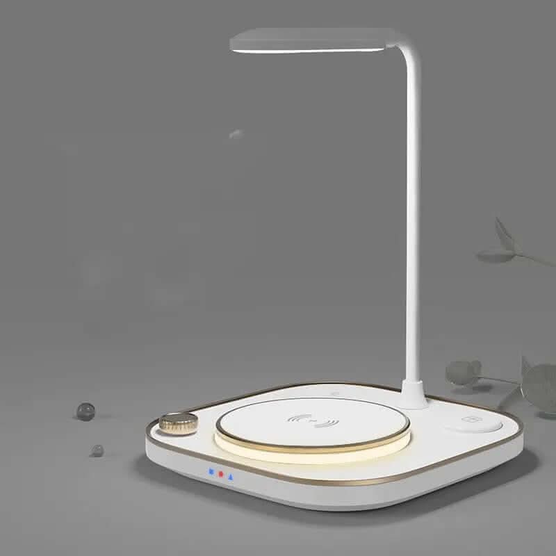 Chargeur magnétique sans fil 3-en-1, lampe de bureau à charge rapide 15 W, compatible Les Visionnaires