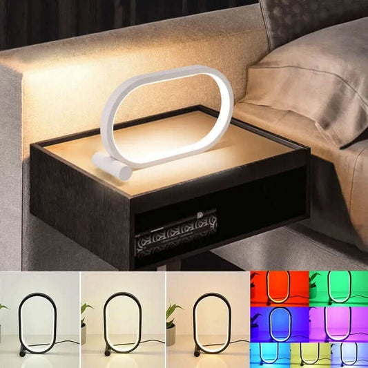 Lampe LED Ovale en Acrylique Les Visionnaires