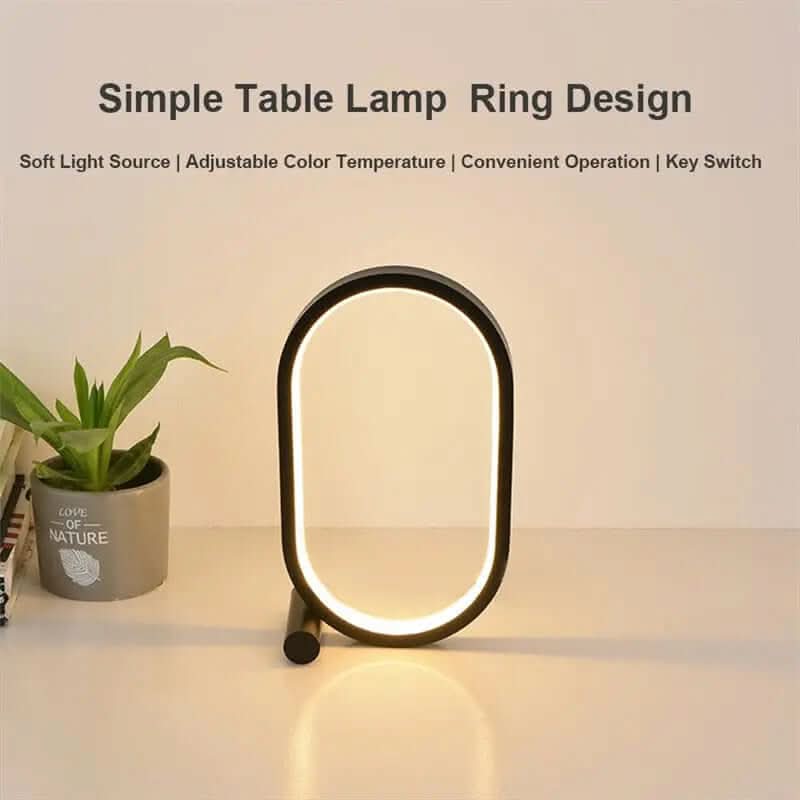 Lampe LED Ovale en Acrylique Les Visionnaires
