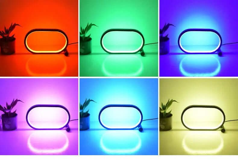 Lampe LED Ovale en Acrylique Les Visionnaires