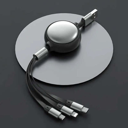 Câble USB 3 en 1 accessoire de recharge Les Visionnaires