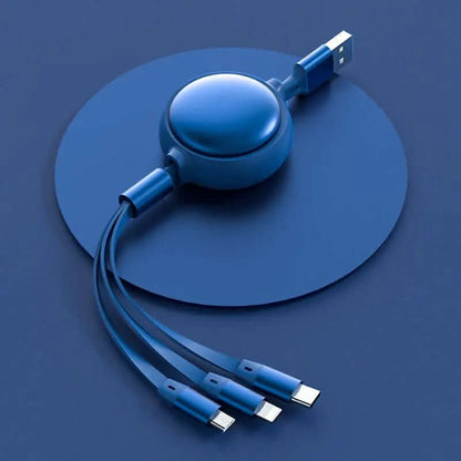 Câble USB 3 en 1 accessoire de recharge Les Visionnaires