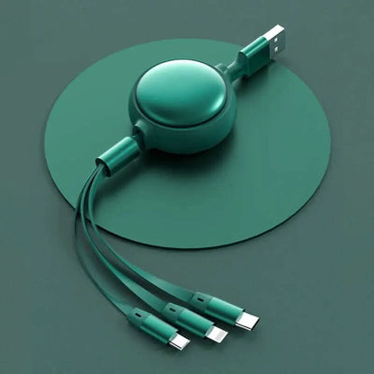 Câble USB 3 en 1 accessoire de recharge Les Visionnaires