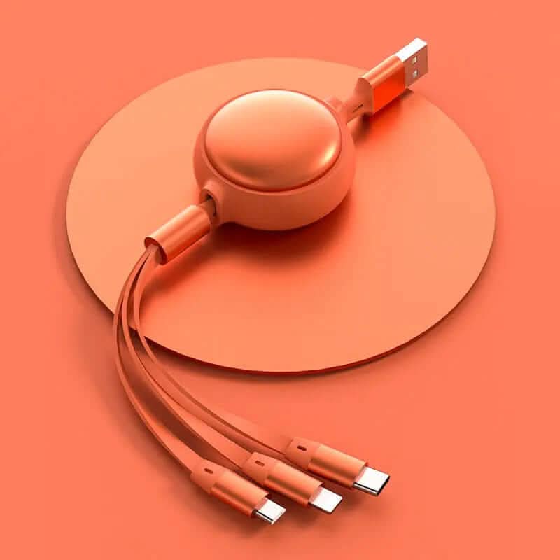 Câble USB 3 en 1 accessoire de recharge Les Visionnaires