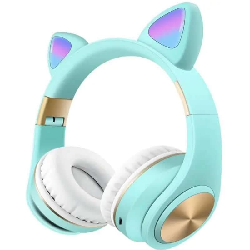 Casque Bluetooth avec Oreilles de Chat Les Visionnaires