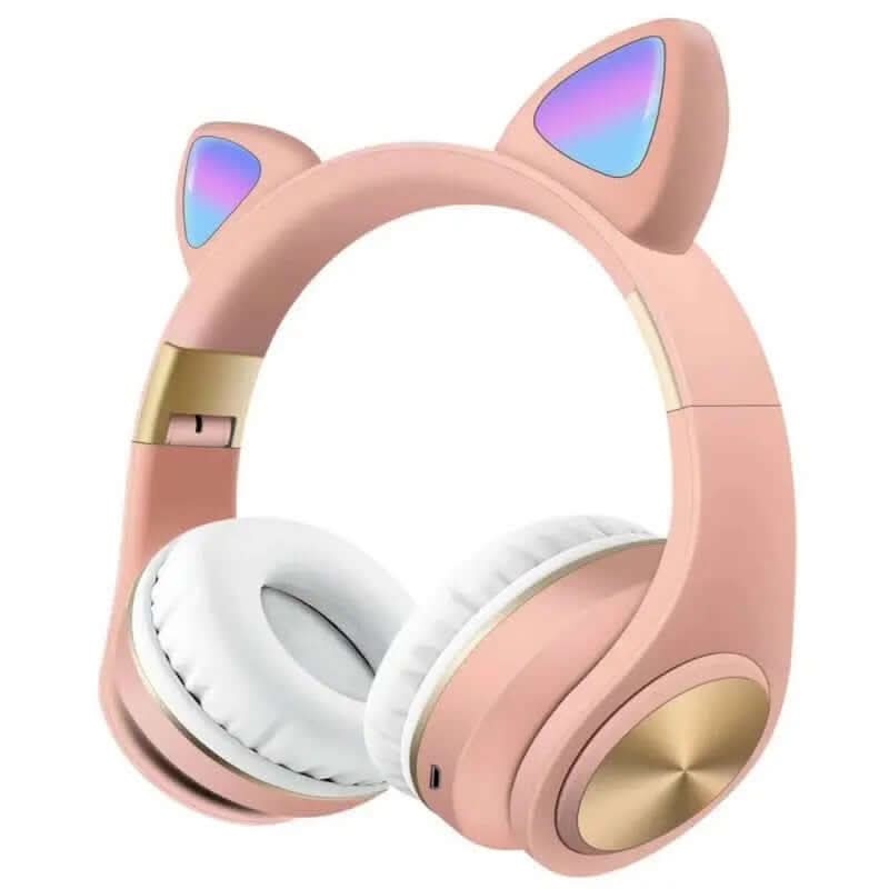 Casque Bluetooth avec Oreilles de Chat Les Visionnaires