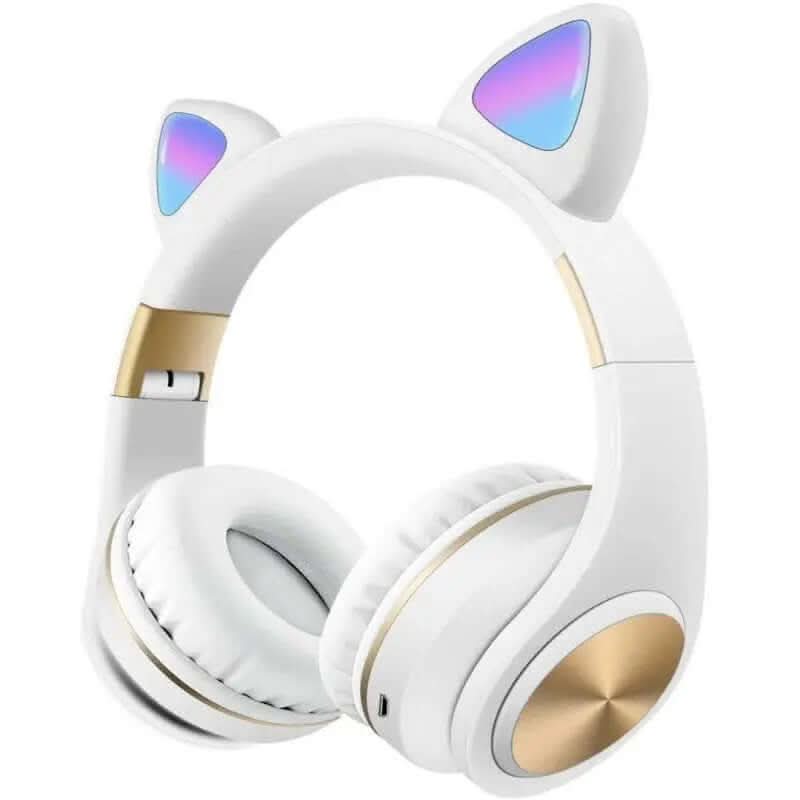 Casque Bluetooth avec Oreilles de Chat Les Visionnaires