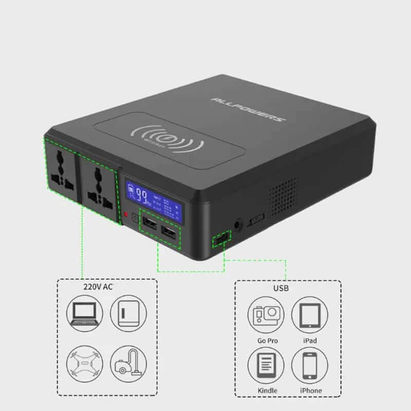 Batterie portable 220V pour ordinateur portable Les Visionnaires