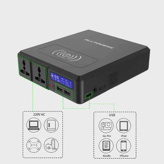 Batterie portable 220V pour ordinateur portable Les Visionnaires