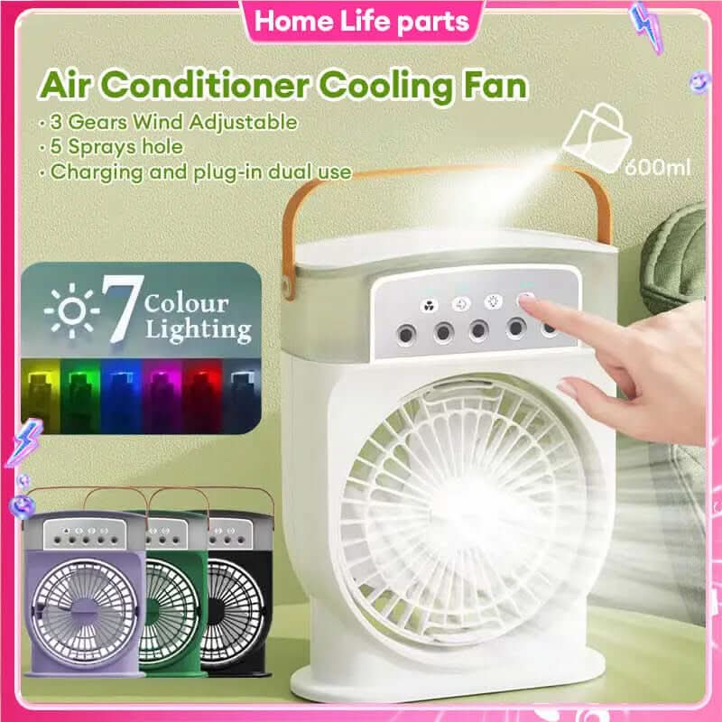 Portable USB Air Conditioner Cooling Fan Les Visionnaires