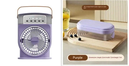 Portable USB Air Conditioner Cooling Fan Les Visionnaires
